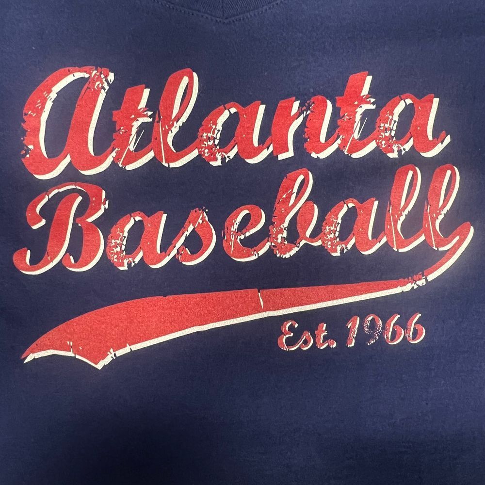 Port & Company Atlanta Baseball Fan Favorite T-Shirt Est 1966 Graphic Tee‎ XXL